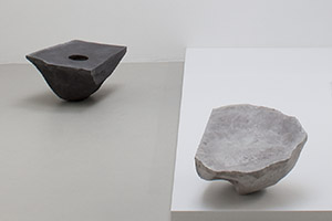 Installation image of CLODS, Diplomatic Letters by British artist Chris Evans.