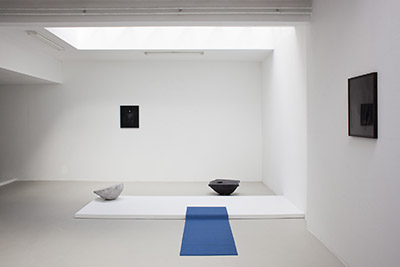 Installation image of CLODS, Diplomatic Letters by British artist Chris Evans. 