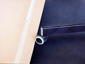 Job Interviews, airbrush on paper, 2017