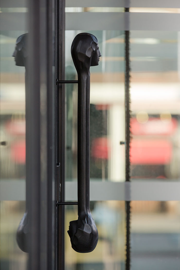 Portrait of a Recipient as a Door Handle, After a Drawing by an Anonymous Philanthropist